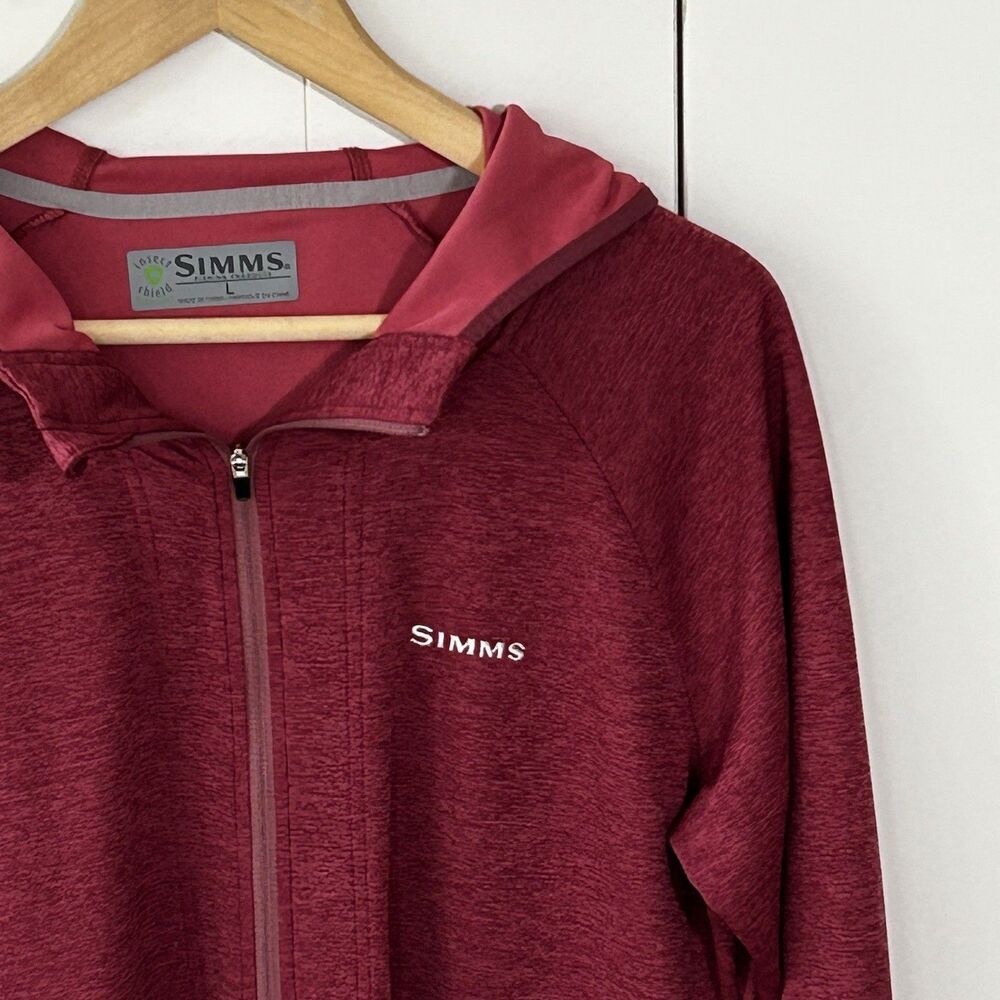 Simms Pullover Half Zip Jacket Size Large Men's I… - image 2